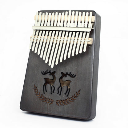 Wooden Portable Thumb Piano(Couple Deer) by bashfashion