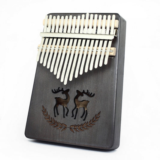 Wooden Portable Thumb Piano(Couple Deer) by bashfashion