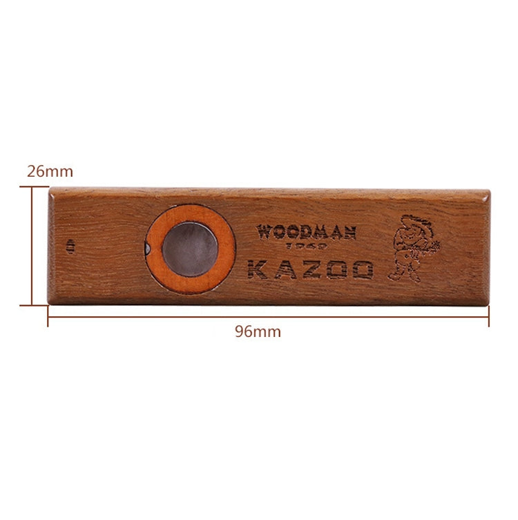 ADL07 Wooden Environmental Protection Portable Kazoo(ADL07) by bashfashion