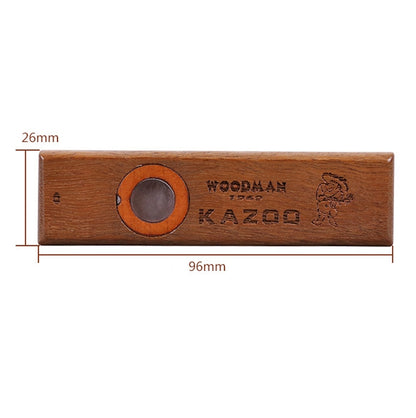 ADL07 Wooden Environmental Protection Portable Kazoo(ADL07) by bashfashion
