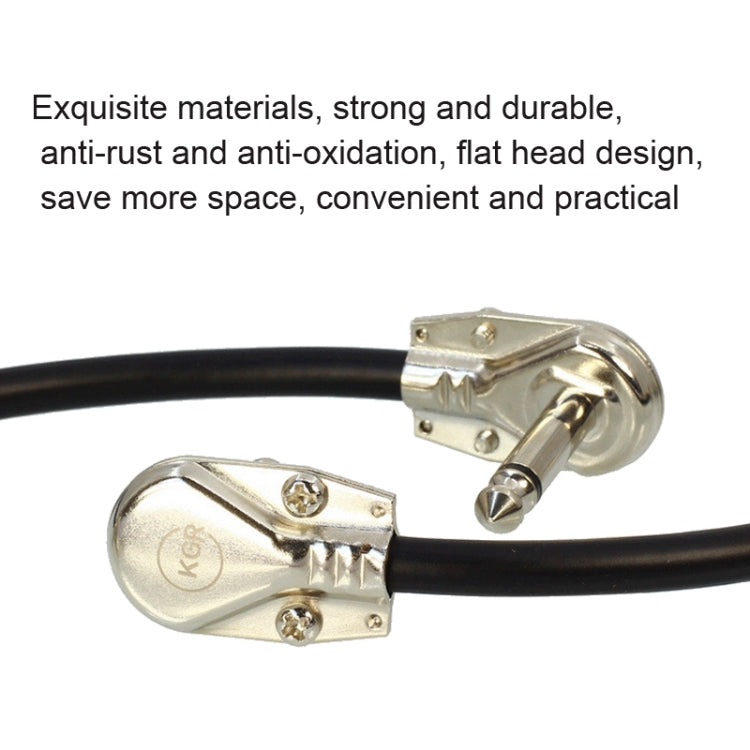 KGR Guitar Cables Guitar Effect Pedal Instrument Patch Cable, Specification: 50cm by KGR