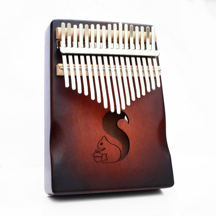 17-tone Radian Design Portable Finger Piano(Squirrel) by bashfashion