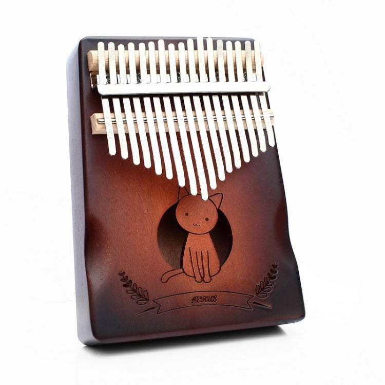 17-tone Radian Design Portable Finger Piano(Cat) by bashfashion