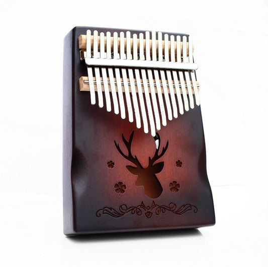 17-tone Radian Design Portable Finger Piano(One Deer) by bashfashion