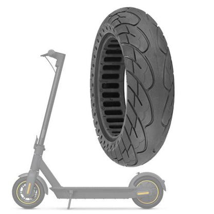 10 Inch Soid Tire Shock Absoption Tubeless Honeycomb Tyre for Ninebot Max G30 by bashfashion