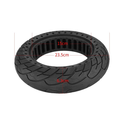 10 Inch Soid Tire Shock Absoption Tubeless Honeycomb Tyre for Ninebot Max G30 by bashfashion