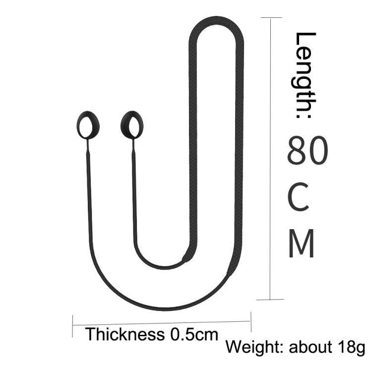 2 PCS Bluetooth Earphone Silicone Anti-Lost Cord For Samsung Glaxy Buds 2(Luminous Fragrant Green) by bashfashion