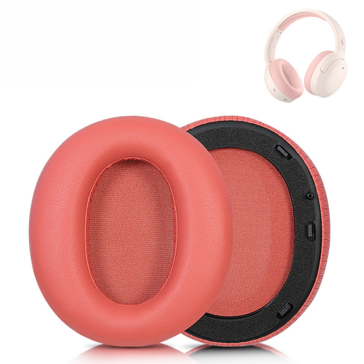2 PCS Headset Earmuffs Sponge Cover for Edifier W820nb,Style: Red by bashfashion