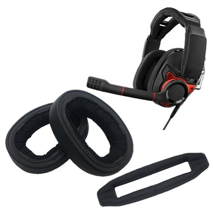 2 PCS Earmuff Head Beam For Sennheiser GSP600 GSP500 GSP670,Style: Ice Gel by bashfashion