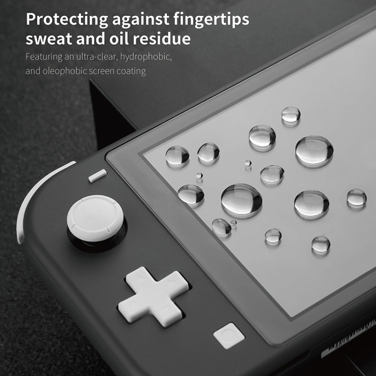 Gulikit NS12 Game Console Screen HD Anti-Fingerprint Tempered Film For Switch Lite(As Show) by bashfashion