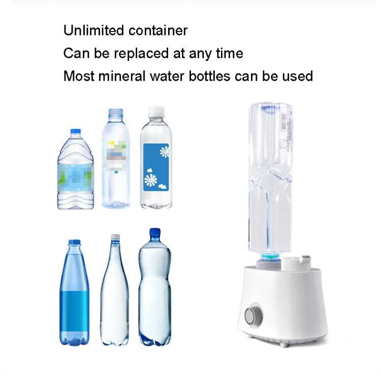 Air Humidifier Home Large Fog Volume Portable Desktop Atomizer, US Plug(White) by bashfashion