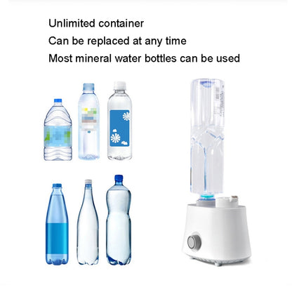 Air Humidifier Home Large Fog Volume Portable Desktop Atomizer, US Plug(White) by bashfashion