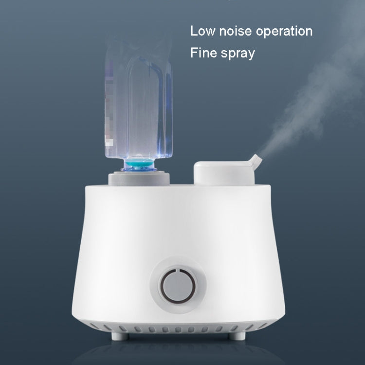 Air Humidifier Home Large Fog Volume Portable Desktop Atomizer, US Plug(White) by bashfashion