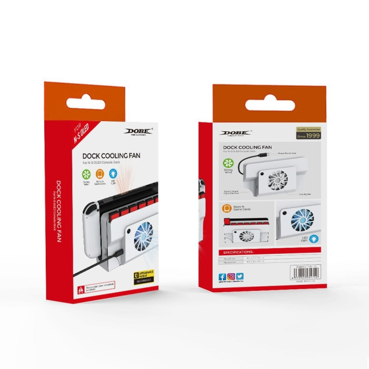 DOBE Console Base Cooling Fan With Storage Card Slot for Switch OLED by DOBE