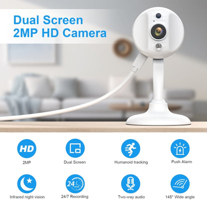 S20 Home Mobile Phone Remote Monitor Two-way Voice Intercom HD WiFi Camera by bashfashion