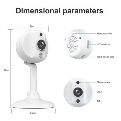 S20 Home Mobile Phone Remote Monitor Two-way Voice Intercom HD WiFi Camera by bashfashion
