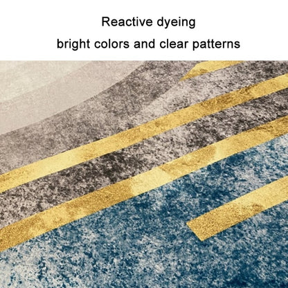 Modern Abstract Geometric Living Room Rug Coffee Table Cushion, Size: 120x160cm(19) by bashfashion