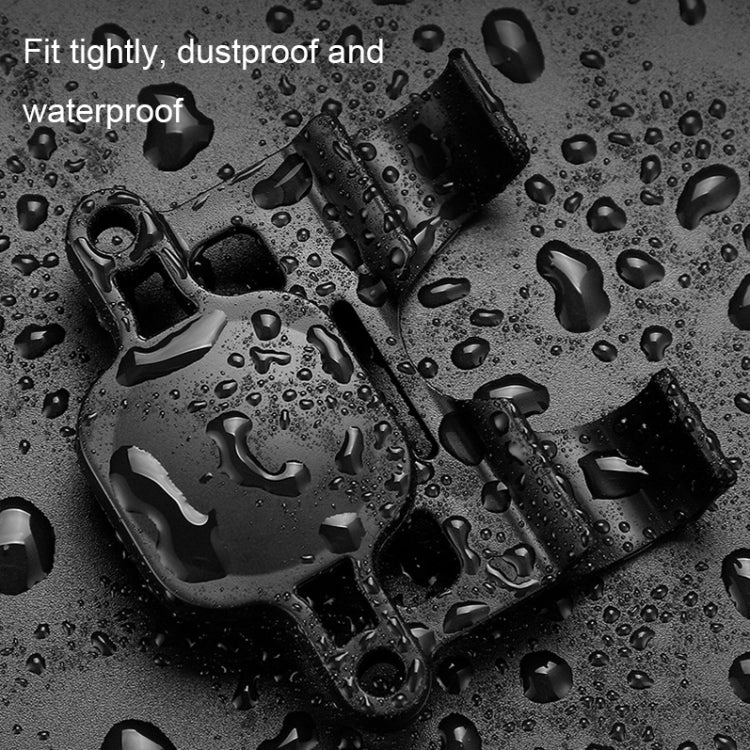 ATPL4705 Bike Tracker Hidden Cover for AirTag(Black) by bashfashion