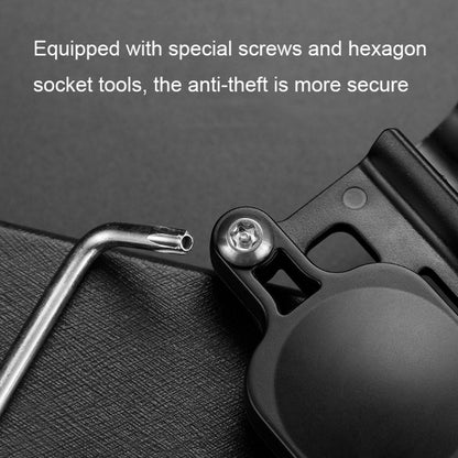 ATPL4705 Bike Tracker Hidden Cover for AirTag(Black) by bashfashion