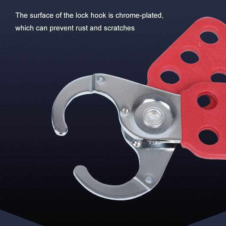 Prolockey Industrial Safety Steel Anti-Rust Six-Link Hasp Lock, Specification: SH01 by Prolockey
