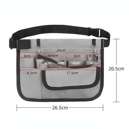 Oxford Portable Medical Personnel Tool Waist Bag(Blue) by null