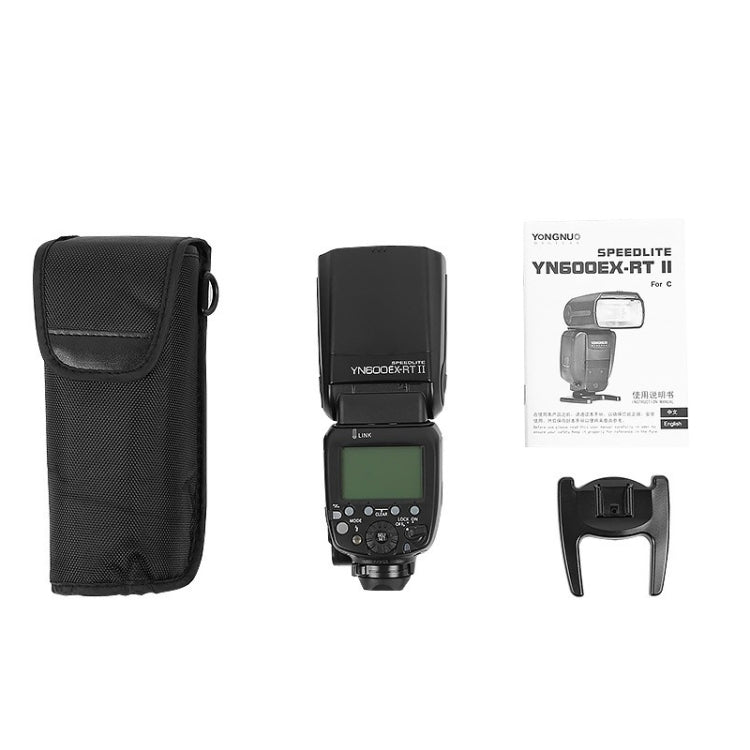 Yongnuo YN600EX-RT II HSS 1/8000s Master TTL Flash Speedlite For Canon(Black) by Yongnuo