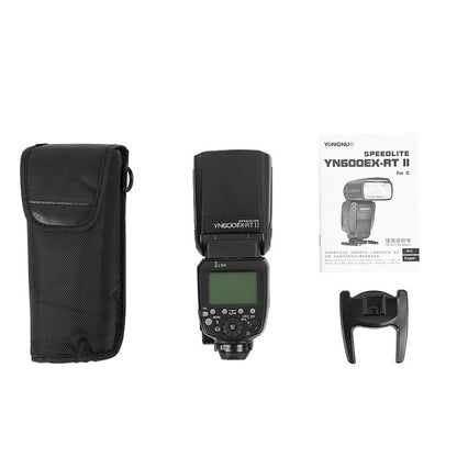 Yongnuo YN600EX-RT II HSS 1/8000s Master TTL Flash Speedlite For Canon(Black) by Yongnuo