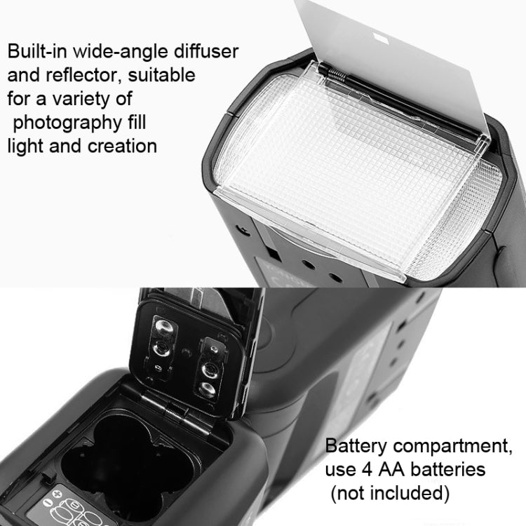 Yongnuo YN600EX-RT II HSS 1/8000s Master TTL Flash Speedlite For Canon(Black) by Yongnuo