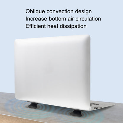 Portable Folding Notebook Computer ABS Bracket(White) by bashfashion