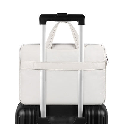 ND05SDZ Waterproof Wearable Laptop Bag, Size: 15.6 inches(Creamy-white) by bashfashion