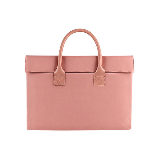ST04 Waterproof Portable Laptop Case, Size: 14.1-15.4 inches(Beauty Pink) by bashfashion