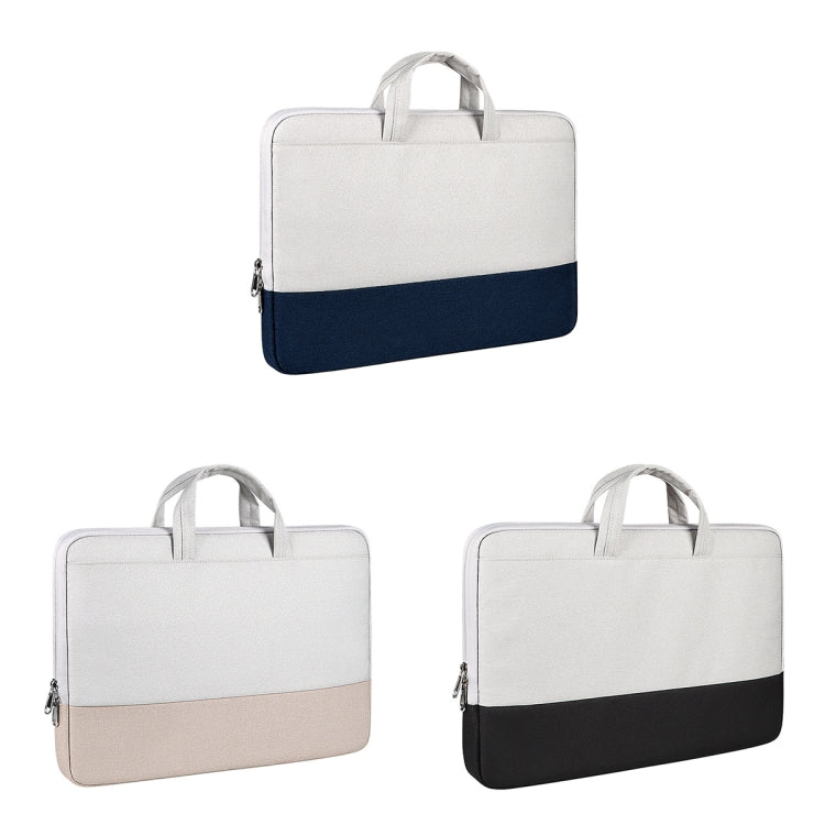 ST12 Waterproof Portable Laptop Case, Size: 13.3 inches(Navy Blue Gray) by bashfashion