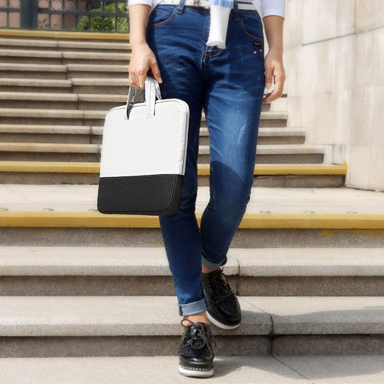 ST12 Waterproof Portable Laptop Case, Size: 13.3 inches(Navy Blue Gray) by bashfashion