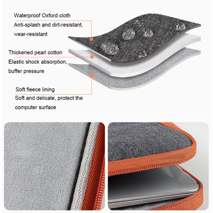 ND02 Waterproof Portable Laptop Case, Size: 13.3 inches(Mysterious Black) by bashfashion