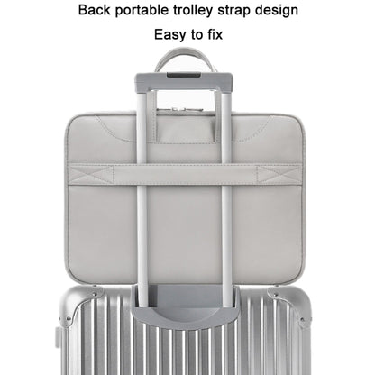 Baona BN-Q006 PU Leather Full Opening Laptop Handbag For 13/13.3 inches(Pink+Power Bag) by Baona