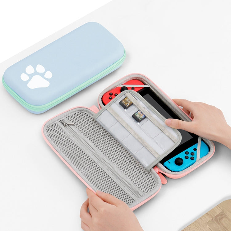 Baona BN-F005 Cat Paw Pattern Cconsole Storage Bag For Switch (Gradient Color) by Baona