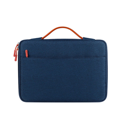 ND02S Adjustable Handle Waterproof Laptop Bag, Size: 13.3 inches(Navy Blue) by bashfashion