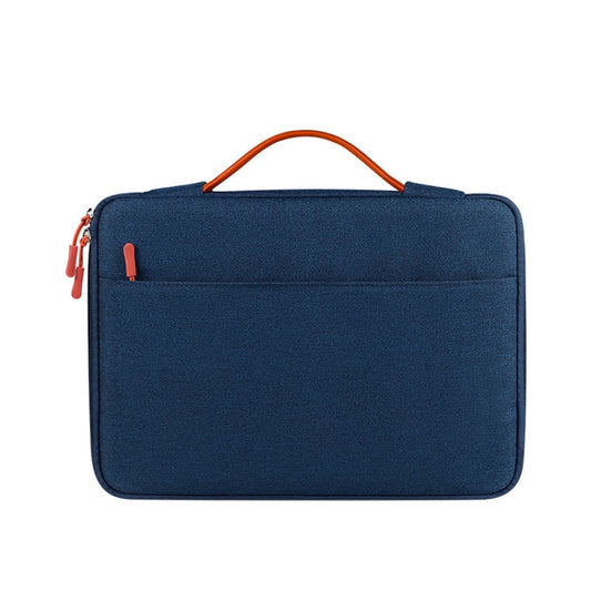ND02S Adjustable Handle Waterproof Laptop Bag, Size: 13.3 inches(Navy Blue) by bashfashion