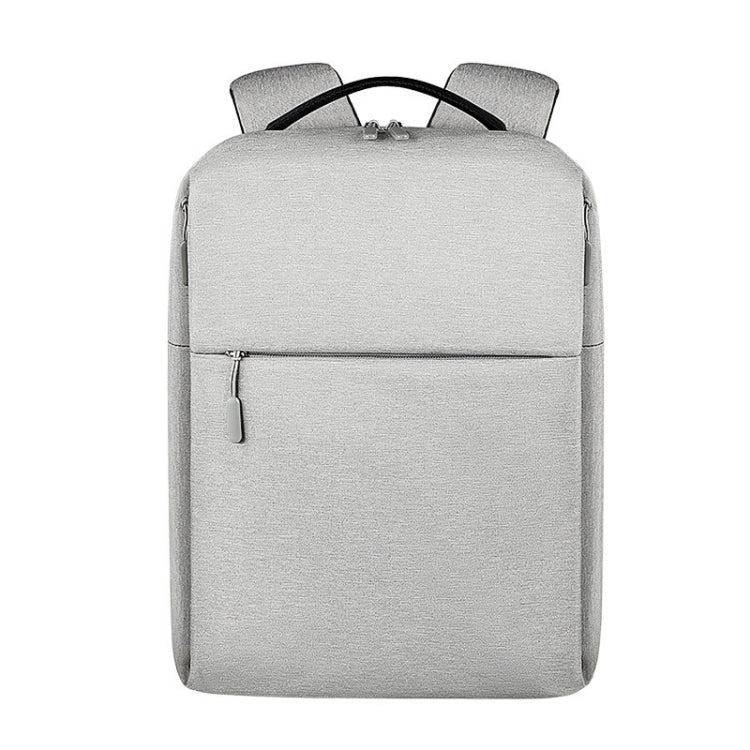 SJ08 Business Large Capacity Laptop Bag(Elegant Gray) by bashfashion