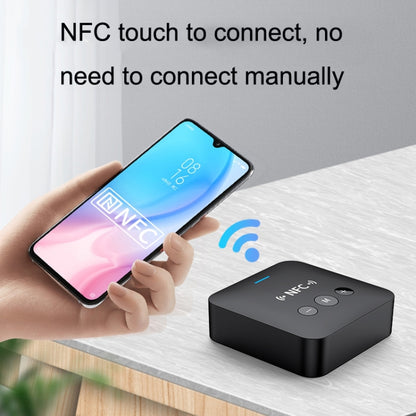 AFK-A10 NFC Bluetooth Receiver Transmitter AUX Car Speaker Receiver by bashfashion