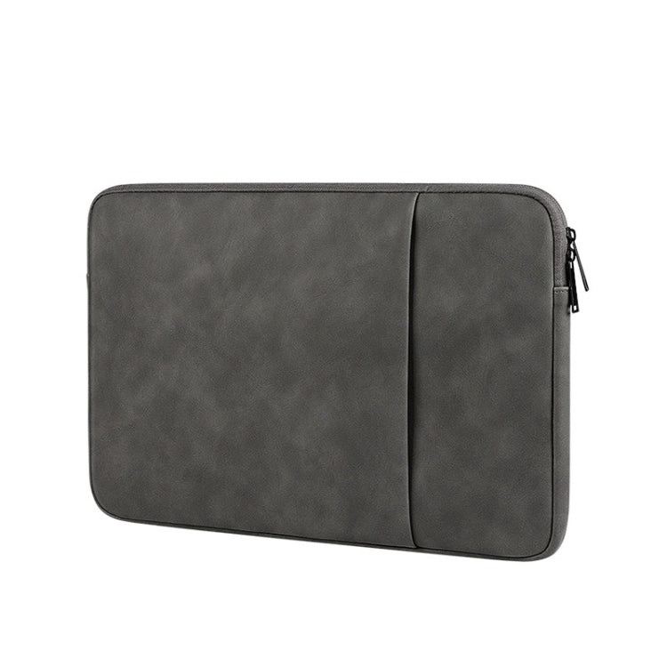ND01DZ Double Layer Waterproof Laptop Liner Bag, Size: 13.3 inches(Dark Gray) by bashfashion