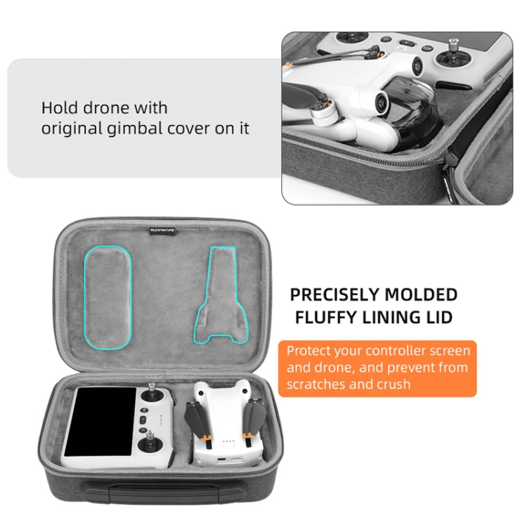 Sunnylife Drone Protective Storage Bag for DJI Mini 3 Pro,Style: Simplified Version Bag by Sunnylife