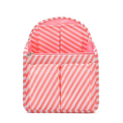 Schoolbag Separation Organizer Storage Bag Computer Backpack Liner Bag, Color: Small Pink Stripe by bashfashion