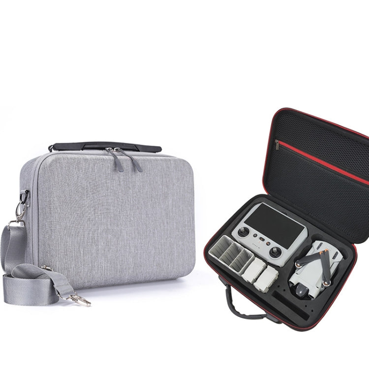 Portable Shoulder Bag for DJI Mini 3 Pro Drone Smart Controller(Grey) by bashfashion