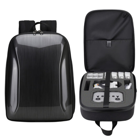 Waterproof Compression Hard Shell Backpack for DJI Mini 3 Pro, Size: 128 Large(Brushed Gray) by bashfashion