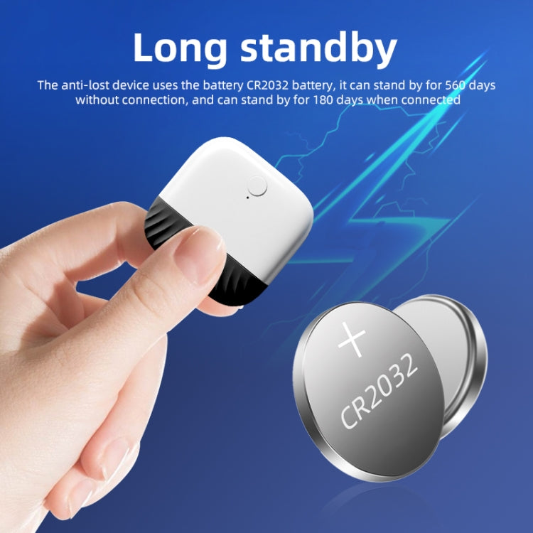 Wallet Key Finder Two Way Bluetooth Intelligent Anti-lost Device(Yellow) by bashfashion