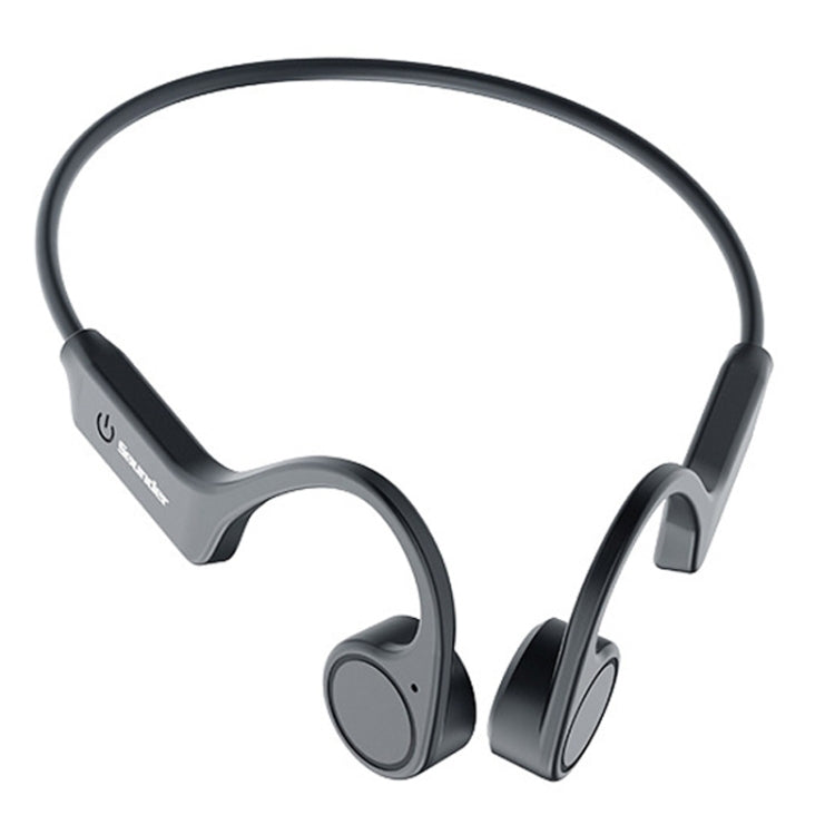 Sounder GCRT-X4 Stereo Music Bone Conduction Bluetooth Headset(Black) by bashfashion