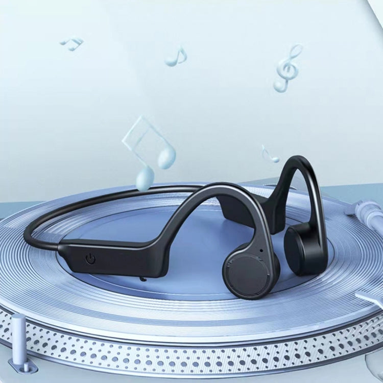 Sounder GCRT-X4 Stereo Music Bone Conduction Bluetooth Headset(Black) by bashfashion