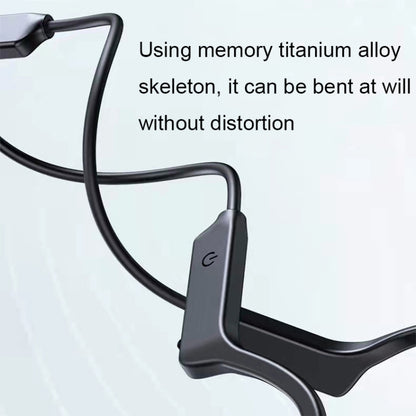 Sounder GCRT-X4 Stereo Music Bone Conduction Bluetooth Headset(Black) by bashfashion