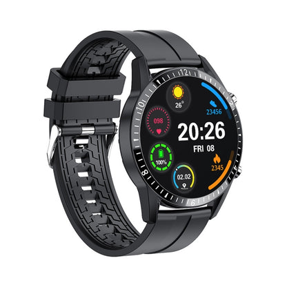 I9 1.5 Inch Heart Rate/Blood Pressure/Blood Oxygen Monitoring Watch, Color: Black by bashfashion